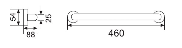 HF-2804-16扶手尺寸图